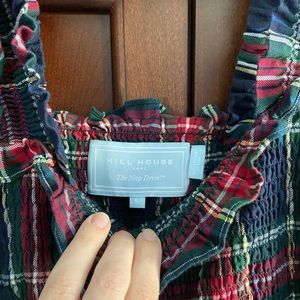 NWOT Size Large Navy Tartan Ellie
